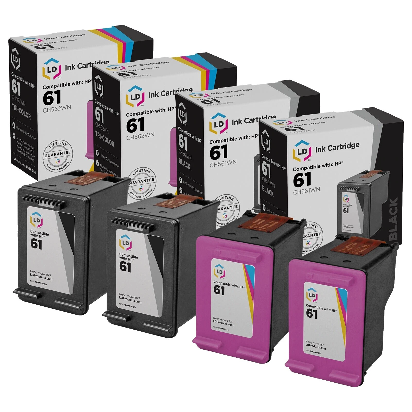 HP 61 Printer Ink Cartridges