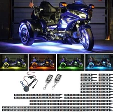 LEDGlow LiteTrike II Advanced Million Color LED Motorcycle Accent Lighting Kit