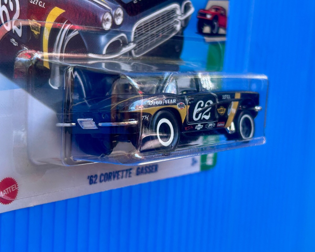 ホットウィール '62 コルベット　ギャッサー　スーパートレジャーハント　STH Hot Wheels 2025 Super Treasure Hunt Test Item 62 Corvette