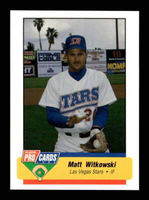 1994 Fleer Pro Cards Las Vegas Stars #878 Matt Witkowski NM-MT