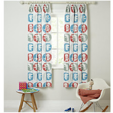 Little Home at John Lewis Dino Was Here Blackout Curtains 117cm x 137cm