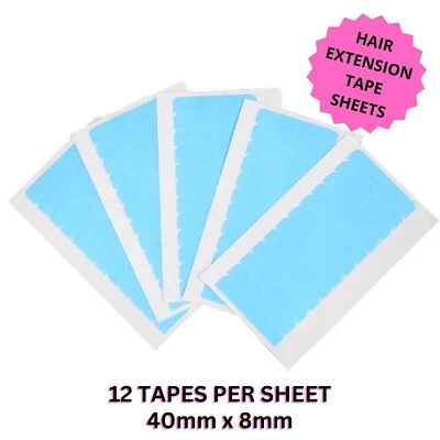 Replacement Double Sided Adhesive Tapes For Tape in Hair Extensions Skin Weft