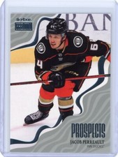 2022-23 Skybox Metal Universe Jacob Perreault Rookie Prospects Anaheim Ducks