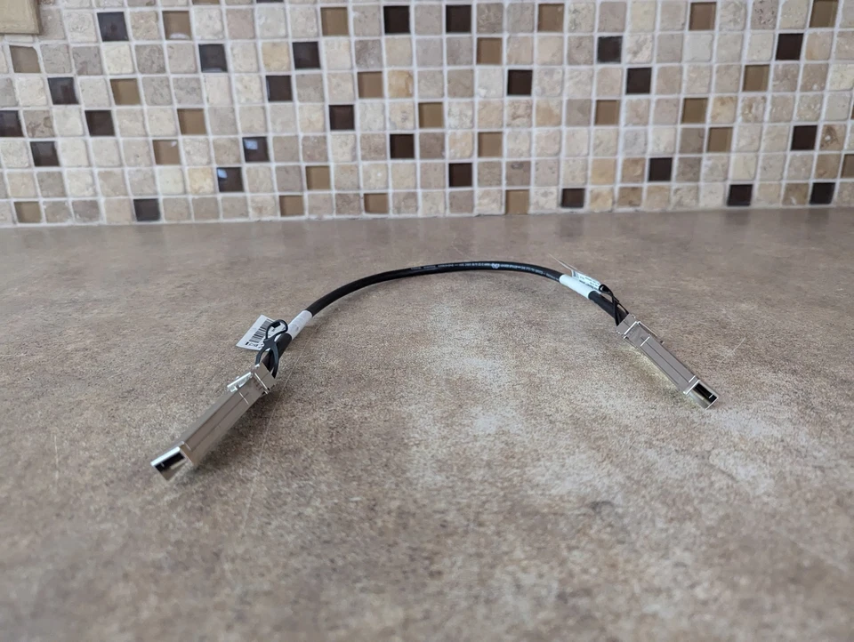 EXTREME NETWORKS 20G-DACP-SFPDDZ5M SFPDD TO SFPDD 20G DAC 0.5M CABLE C5-1(10) - Image 2 of 4