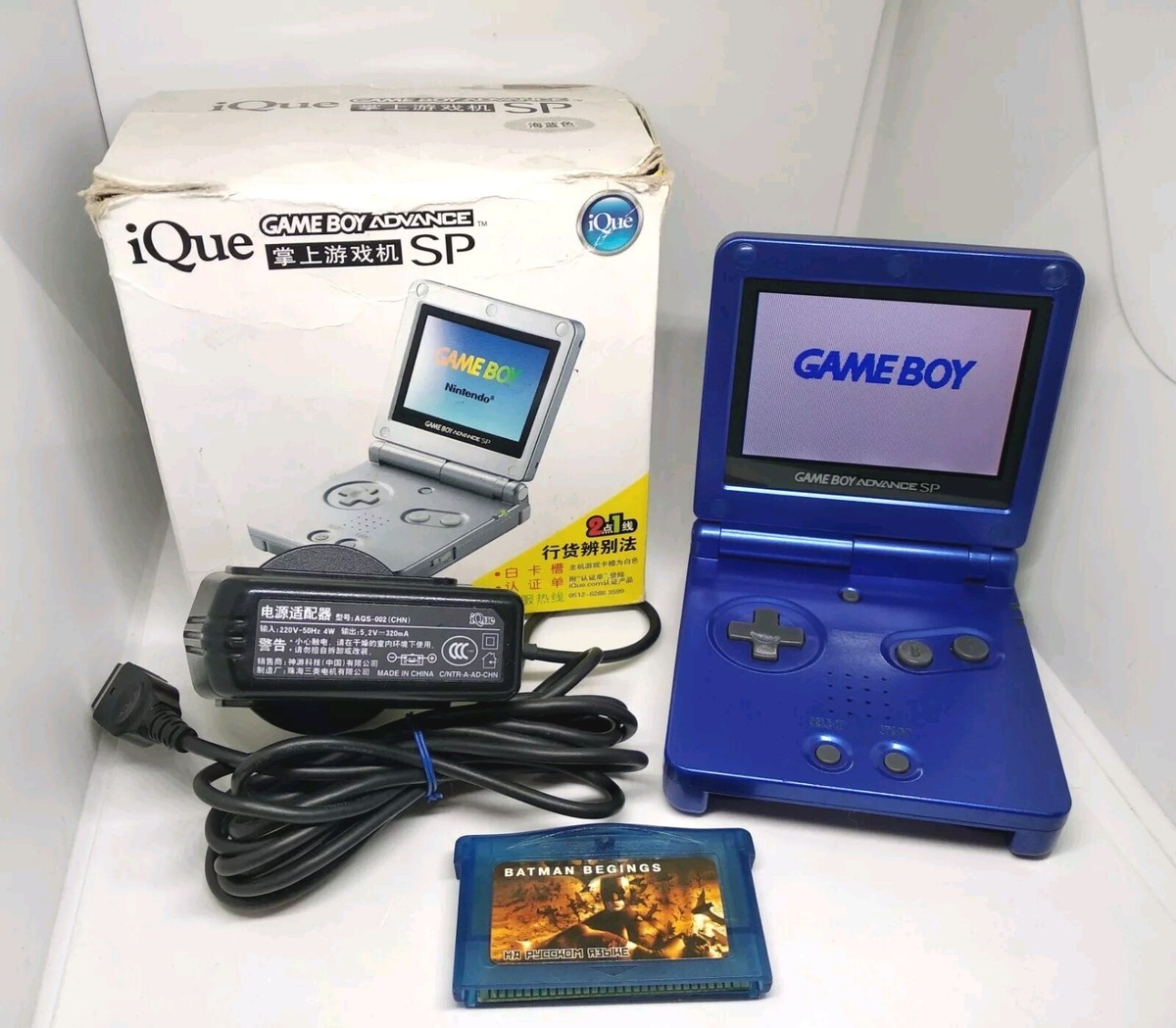 iQue Game Boy Advance SP ique AGS-101 gameboy gba Bright screen