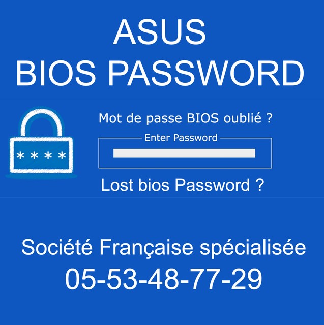 Unlock Supervisor Bios Password For Asus M5200a M5ae 6011h Ebay