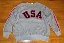 Vintage 80's Label - OLYMPIC "USA" XL Sweatshirt