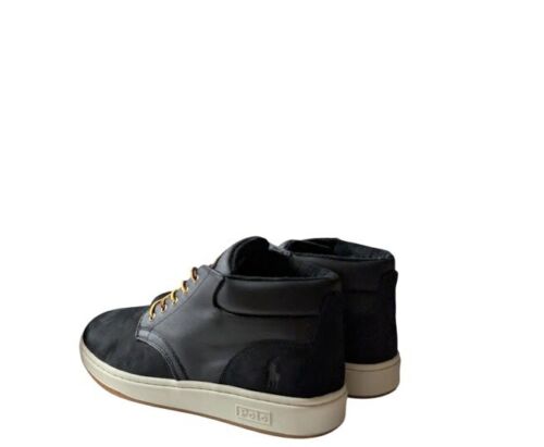 Polo Ralph Lauren Men Shrunken Nubuck Leather Sneaker Boot Size 10.5 New w/o Box - Picture 11 of 14