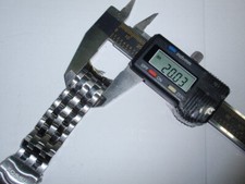 New 20mm width 7" USA Fossil S/S Watch Band 1 Bracelet and 2 end links HB 351