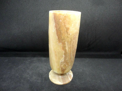 Travertine Vase 5.5" Tall 2" Wide Natural Stone