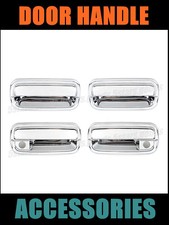 Accessories Chrome Side Door Handle Covers Trims For 1995-2004 Toyota Tacoma