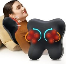 Birthday Gifts for Women/Men,Upgraded Wireless Back Neck Massager with Heat