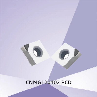 2pcs CNMG120402 PCD CNMG430. 5 PCD Carbide Inserts for aluminum aluminum alloy