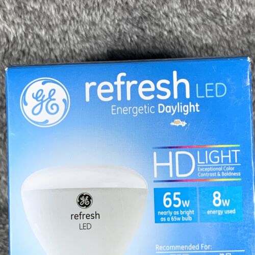 GE Refresh Daylight Bulb HD 65w 8w 700 Lumens Dimmable Led BR30 - Picture 3 of 11
