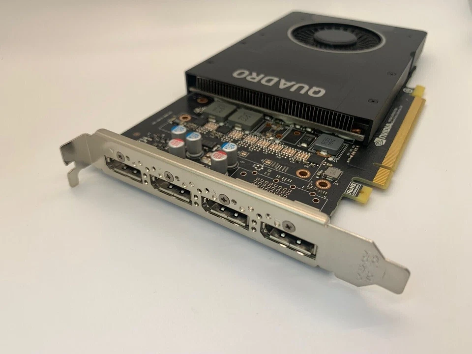 DELL 87CG5 087CG5 NVIDIA Quadro P2000 5GB GDDR5 PCI-E 3.0 x16 Video Card - Image 2 of 2