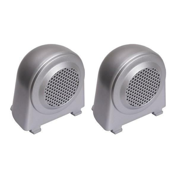 Boîtiers Tweeter Argent Brossé Haut-Parleur Jeep Wrangler JK 2007-2010
