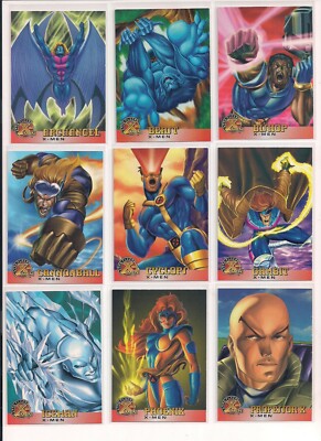 1996 Fleer X-Men Trading Cards Singles U Choose From List (CHOICE
