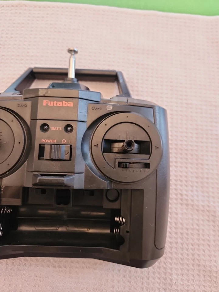 *Missing Battery Door, No Receiver Futaba Attack T2DR RC Receiver  - Image 4 of 4