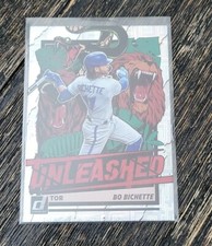 2021 Donruss Baseball Bo Bichette Unleashed Vector Variation SP UNL24 Insert 