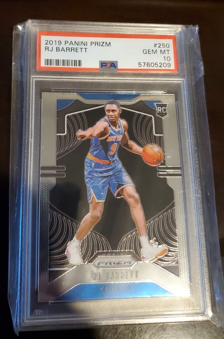2019 Prizm Basketball RJ Barrett Rookie - PSA 10
