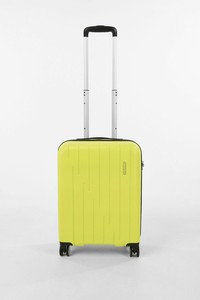 American Tourister hombre mujer Trolley skynex cabina Trolley 55cm verde  lima amarilla | eBay