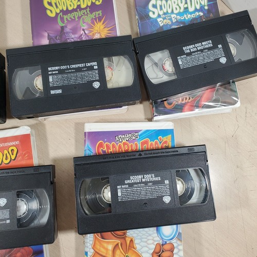 Lot of 5 Scooby-Doo VHS Tapes Ghoulschool Creepiest Capers Boo Brothers Tested - Picture 11 of 12