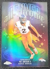 PAT SURTAIN II 2025 TOPPS CHROME all-chrome REFRACTOR DENVER BRONCOS SSP