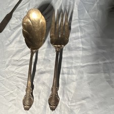1847 Rogers Bros Silver Plated Floral Glossy ...