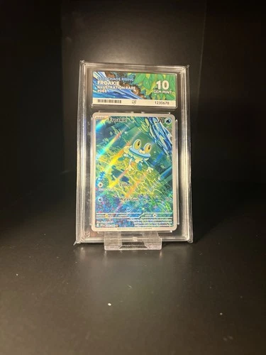 2024 Chaos Rising Froakie Illustration Rare #088 Ace 10