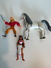 Vintage 2000 Burger King Toys from Road to El Dorado - 3 characters