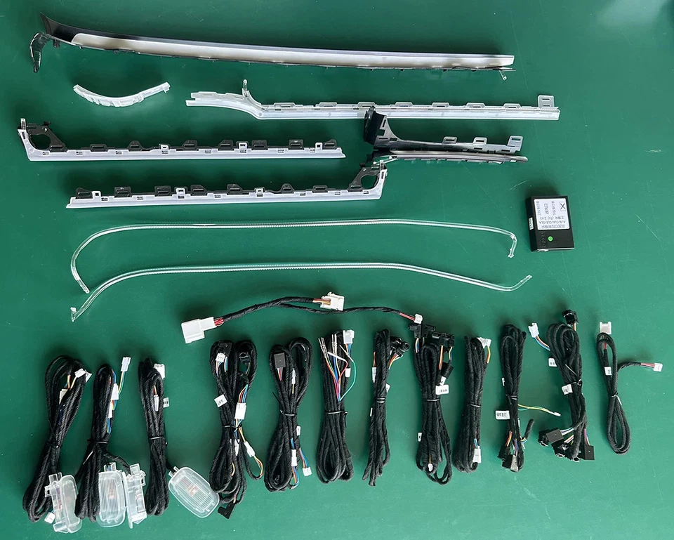 Upgrade 64 Colors Ambient Lighting for Mercedes Benz A/CLA A200 A180 W177 W118 Foto 3 de 4