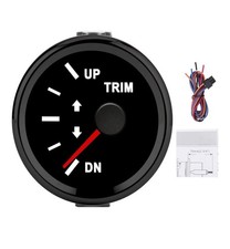 Boat Trim Balance Gauge Meter IP67 Waterproof With Red Backlight 52mm Ship Y SU2