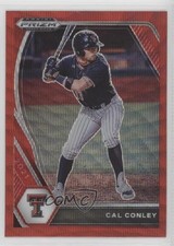 2021 Panini Prizm Draft Picks Red Wave Prizm Cal Conley #PDP126 0c6