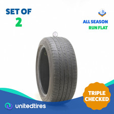 Set Of 2 Used 22545r17 Michelin Primacy Mxm4 Zp 90v - 6.532