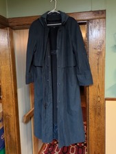 Vintage Women s Trench Coat Size 14 Fleet Street Dark Green