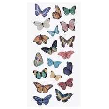 Butterfly 3D Stickers Set - 19 Large Stickers