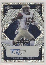 2021 Leaf Flash Navy Blue /75 Tamorrion Terry #BA-TT1 Auto 0q1p