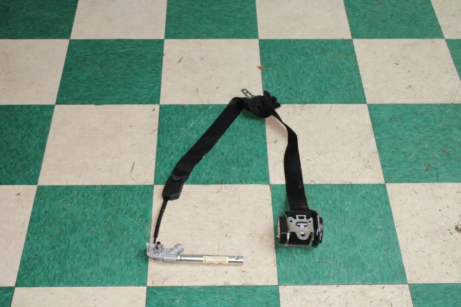 14-17 Ghibli Black Front Passenger Right RH RF Seat Belt Restraint OEM Factory