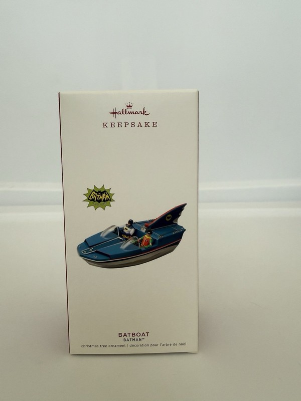 2019 Hallmark Keepsake Ornament DC 60s Batman Batboat