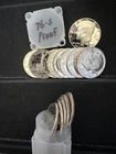1776-1976-S Kennedy PROOF Silver Half Dollar Bicentennial Roll of 20 Coins