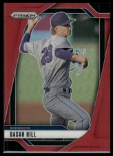2025 Panini Prizm #188 Dasan Hill Red Prizm #/299