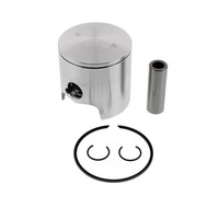 Kolben Satz Komplett 47.55Mm B, 12Mm Kolbenbolzen FüR Derbi GP1 50 LC 2002-2004
