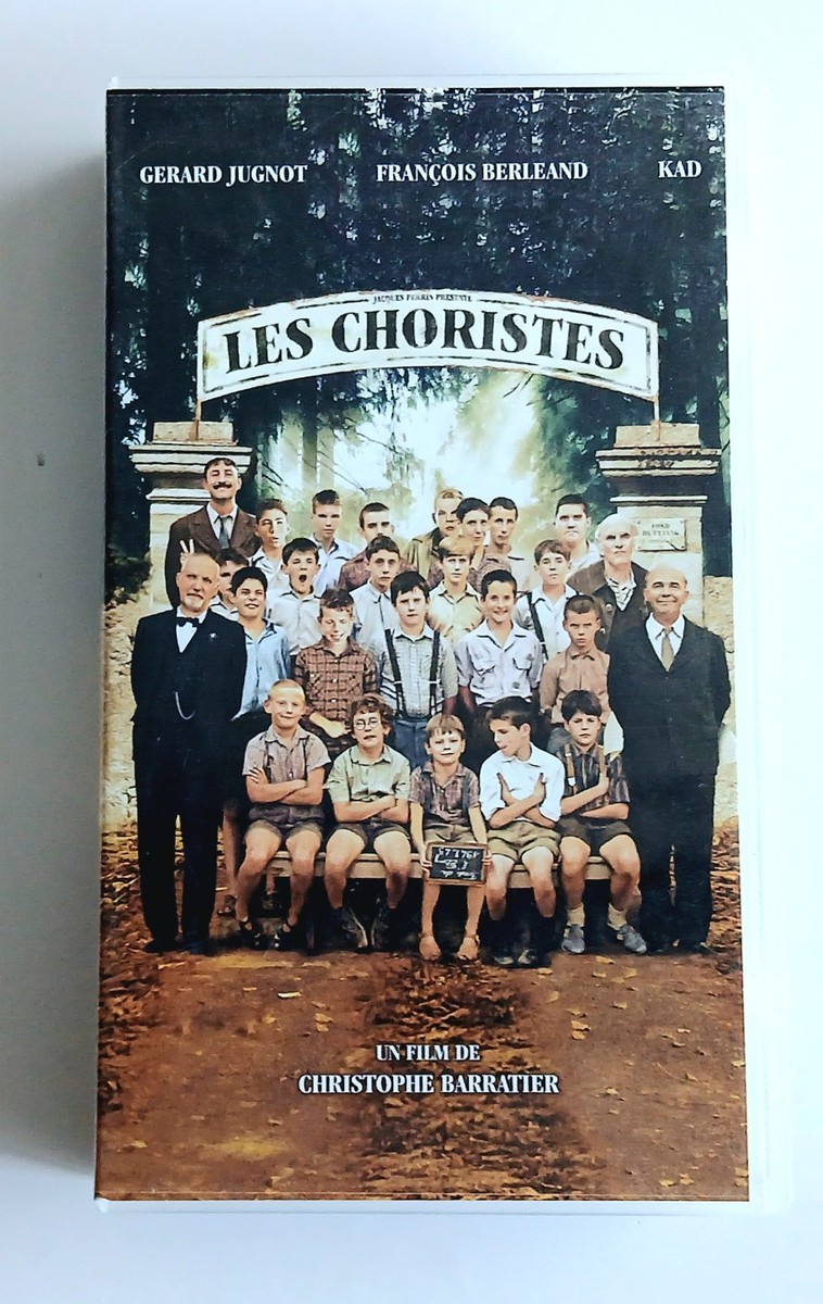 Les Choristes – VHS originale – Gérard Jugnot – VF – Film musical
