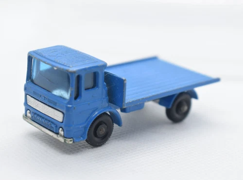 Lesney Matchbox No 60 Blue Site Hut Truck England 1/64 Vintage Diecast
