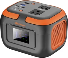 Portable Power Station 120W, 110V Power Bank with AC Outlet, Portable Generator