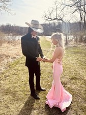 Pretty Pink Prom Dress