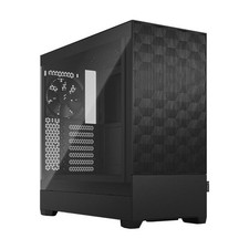 Fractal Design Pop Air Black Tg Gaming Case W/ Clear Glass Window Atx Hexagonal
