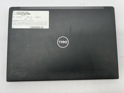 Dell Latitude 7390, i5-8350U CPU, @ 1.70GHz, 8GB RAM-No HDD/OS/Charger