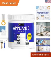 Vernice per Elettrodomestici per Frigorifero - Vernice per Frigorifero a Base Acqua, Interni,...