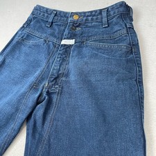 Vintage Marithe Francois Girbaud Jeans Womens JR 3 Blue Tapered Mom Reverse 90s